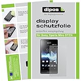 dipos I 2X Schutzfolie matt kompatibel mit Sony Xperia Miro ST23i Folie Display