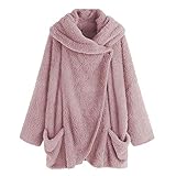 OSYARD Damen long Sleeve Hoodie z-03 rosa(kein hut) 4x