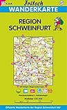 Fritsch Karten, Nr.87, Landkreis Schweinfurt: Offizielle Wanderkarte der Region Schweinfurt (Fritsch Wanderkarten 1:50000)