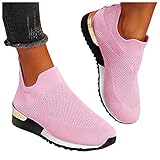 Dasongff Damen Turnschuhe Atmungsaktiv Laufschuhe Leichtgewichts Bequeme Sportschuhe Frauen Freizeitschuhe Straßenlaufschuhe Sneaker Trainer für Outdoor Fitness Gym Walking