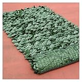 LJGFH Künstliche Pflanze 2 stücke 25x50 cm dekorative Simulation künstliche Hecke Zaun Efeu Blätter für Garten Exquisite Details Garten Dekor dauerhaft (Color : 3)