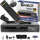 Bamof 2225 PRO Sat Receiver Digitaler Satelliten Receiver- (HDTV, DVB-S /DVB-S2, HDMI, SCART , 2X USB , Full HD 1080p ) [Vorprogrammiert für Astra, Hotbird und Türksat] + HDMI Kab