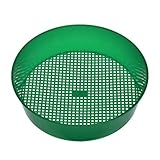 Ruluti New Green Plastic Gartenerde Sieve Für Komposterde Stein Mesh-gartenwerkzeug Boden Sieb Blumen-gärtnerei Pflanze Prop Knit S