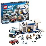 LEGO 60139 City Mobile Einsatzzentrale, Polizei-Motorrad und LKW, Spielzeug für Kinder ab 6 Jahre, Konstruktionsspielzeug