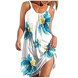 Zilosconcy Festliche Kleider Für Damen Rockabilly Kleider Damen Maxikleider Damen Kurzarm Knielang Boho Kleid Damen Prinzessin Kleid Mädchen Sommerkleid Damen Midikleid Blusenkleid D