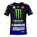 Valentino Rossi Replica-Yamaha Dual-Racing, kurzärmliges T-Shirt für Herren, Herren, Kurzarmshirt, YDMTS361909006, Blau (Royal Blue), XXL
