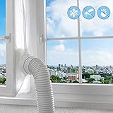 Fensterabdichtung für Mobile Klimagerät,Klimaschlauch Fensterabdichtung für Klimaanlagen Trockner Luftentfeuchter,Zubehör Klima Fensterabdichtung Dachfenster Hot Air Stop für Fenster (400CM)