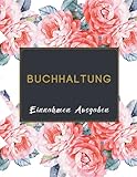 Buchhaltung: Einfaches Kassenbuch für kleine Unternehmen, Clubs, Gastronomen, Freiberufler und als Budgetbuch für Einkommen, über 3300 Einträge auf 120 Seiten)