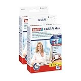 Tesa Feinstaubfilter für Laserdrucker, Clean Air (2× Größe L)