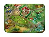 Spielteppich Ultrasoft - Rutschfest 130 x 180 cm (130x180, Farm / Bauernhof 130x180)