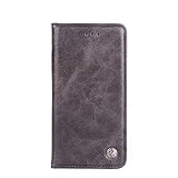 Hongjian Schutzhülle für Samsung Galaxy A5 2017 SM-A520F/DS Flip Magnetic Buckle Dual Card Holder Stand for Viewing Movies, Leather, TPU Silikon Case Cover 3