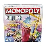 Monopoly Baumeister-Brettspiel, Strategiespiel, Familienspiel, Spiele für Kinder, lustiges Spiel zum Spielen, Familien-Brettsp