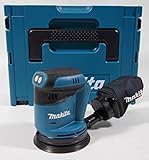 Makita Akku-Exzenterschleifer 125 mm, 18 V im Makpac ohne Akku/Ladegerät DBO180ZJ