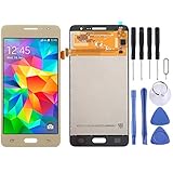 O-OBDO LCD-Bildschirm und Digitizer für Galaxy Grand Prime SM-G530F SM-G531F. Farbe: Goldfarb