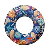 Schwimmreifen Schwimmring Kindermode Nette Drucken Schwimmen Ring Spielzeug Schwimmen Aufblasbare Strandparty Fünf optionale Größen (Color : 80 * 80)