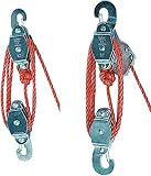 Format 4007795010814 Flaschenzug 220 kg mit Seilbremse Schoerk