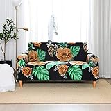 HAPPY-BELT Sofabezug Mit Stretchdruck, Staubdichter Sofaüberwurf - Universal-Couchbezug 1 2 3 4-Sitzer-Sofabezug - Schutz Für Haustiermöb
