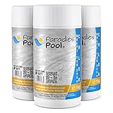 Paradies Pool Multi Tabs 200 g 3 kg, 4 in 1 Multi Tabletten mit Chlor, Algenschutz, Flockungsmittel, pH Stabilisator, zur Wasserbehandlung, Inhalt: 3 kg