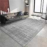 Teppich Wohnzimmer Grauer Teppich, Antistatischer Anti-Milben-Anti-Rutsch-Anti-Rutsch-Baby-Krabbelteppich Teppich Muster ,grau,60 x 90