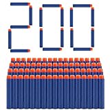 welltop 200 Stück 7,2 cm Refill Darts Foam Pfeile Ammo Pack für Nerf N-Strike Elite Series für Nerf N Strike Blaster Kompatibler Pfeile Dart B