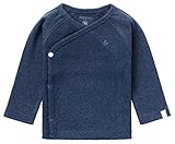 Noppies Unisex Baby U Tee Overlap LS Rib Nanyuki T-Shirt, Navy Melange-P758, 68