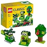 Lego 11007 Classic Grünes Kreativ-Set, Starter-Set, Spielzeug für Vorschulkinder ab 4 J