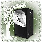 Grow Tent, Growbox Hydroponik Doppelt Dicker Zelte Wachsen Mit Bodenwanne Licht- Und Wasserdicht for Den Pflanzenanbau Gärtnern Keimung (Size : 50x50x100cm/20 x20 x40)