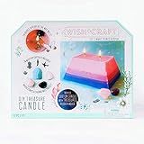 TBC The Best Crafts DIY Kerze Set Schatzsuche Kerze selber Machen Kerzenhellstellung DIY Farbbox für Kinder Mädchen Jung