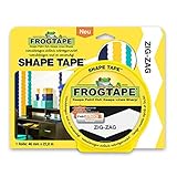 Frog Tape 283661 Malerkrepp, Zick-Zack Muster, 46 mm x 22,8