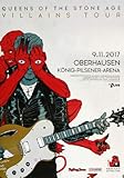 Queens of The Stone Age - Villains, Oberhausen 2017 » Konzertplakat/Premium Poster | Live Konzert Veranstaltung | DIN A1 «