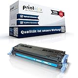 Print-Klex Tonerkartusche kompatibel für HP Color LaserJet 1600 Color LaserJet 2600 Color LaserJet 2600 N Color Laserjet 2600 Series Q6001A Cyan B