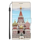 Hongjian Schutzhülle für Samsung Galaxy Xcover 4, PU-Leder, Flip + TPU Soft Silikon Case C