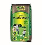 Bio Rasendünger Langzeitwirkung für 400m² Bio Dünger 20 Kg für Frühjahr & S