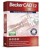 BeckerCAD 12 2D - CAD-Software und 2D-Zeichenprogramm für Architektur, Maschinenbau, Modellbau und Elektrotechnik - kompatibel mit AutoCAD - Programm für Windows 11, 10, 8, 7