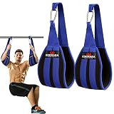 Kimimara Bauchmuskelschlaufen Armschlaufen für Bauchtraining - 2er-Set Ab Straps Slings Bauchmuskeltraining Klimmzugstange Schlaufen Bauchtrainer für Tür Reck Zuhause Fitness - B