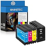 NINETEC NT4-950XL 951XL 4er Set Patronen kompatibel mit HP 950XL 951XL | Für HP OfficeJet Pro 251 dw 276 dw 8100 ePrinter 8600 8615 8616 8620 8625 8630 8640 8660