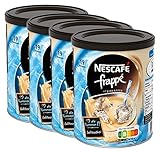 NESCAFÉ Frappé Typ Eiskaffee, Getränkepulver mit Instant Kaffee, 4er Pack (4 x 275g)