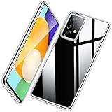 Vakoo Handyhülle für Samsung Galaxy A52 Hülle Silikon, Samsung Galaxy A52S 5G Schutzhülle Clear Case für Samsung A52, Durchsichtig