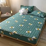 BAJIN Design Luxus Matratzenschoner | wie Spannbettlaken | Unterbett | Topper | Matratzen-Auflage auch für Boxspring und Wasserbetten geeignet,48x74cm 2PCS