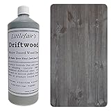 Littlefairs Holzlasur & Farbstoff auf Wasserbasis - Pastel Range (1ltr, Driftwood Grey)