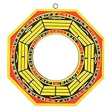 Biitfuu Spiegel Bagua Feng Shui konvex konkave Amulett Traditionelle chinesische glückliche für viel Glück Dekoration (6 inch-Konkav)