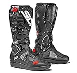 Sidi Sidi Crossfire 3 SRS Motorradstiefel, Schwarz, Größe: 45