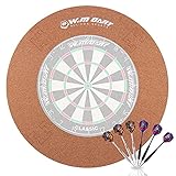 WIN.MAX Dart Catchring Surround Auffangring Dart Backboard Auffangring Rund Dart Surround Eva Dartscheibe (Innendurchmesser 455mm Brown)