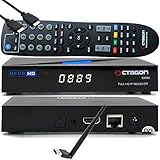 OCTAGON SX889 HD H.265 IP HEVC Set-Top Box - Smart IPTV Receiver, Kartenleser, Media Server, Mediathek, DLNA, YouTube, Web-Radio, iOS & Android App, USB PVR, 150Mbits WiFi-Stick, gratis HDMI-Kab