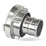 Stabilo-Sanitaer Storz C Saugkupplung 52 mm 2 Zoll Schlauchtülle Hochdruckkupplung Kupplung Storzkupplung Feuerwehrkupplung Schlauchkupplung Feuerw