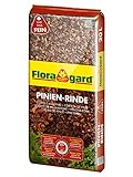 Floragard Pinienrinde 2-8 mm 20 Liter Mulch, Erdfarb