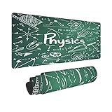 Gaming Mauspad Physik Wissenschaftstheorie Gesetz Und Mathematische Formel Gleichung Doodle Handschrift Und Modellsymbol Computertastatur Maus Pad Large Size Multifunktionales Office Mat 30X80C