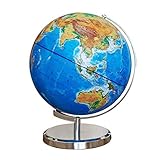 straight fire Büro Globes Kugel 3D LED-Licht Chinesisch und Englisch Studenten mit HD-Teaching Globe Globus (Size : 20cm)