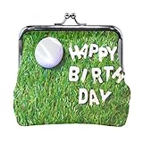 XiangHeFu Damen Geldbörse Happy Birthday Golf Sport Clutch Bag L