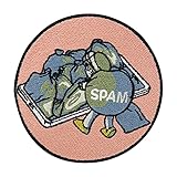 Take out the Spam Patch zum Aufbügeln | Handy Patches, Witziges Bügelbild, Lustige Flicken, Aufnäher Finally H